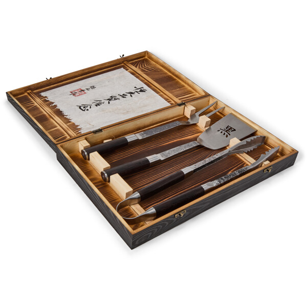 Satake Kuro 3-dels BBQ Set (Bild 5 av 5)