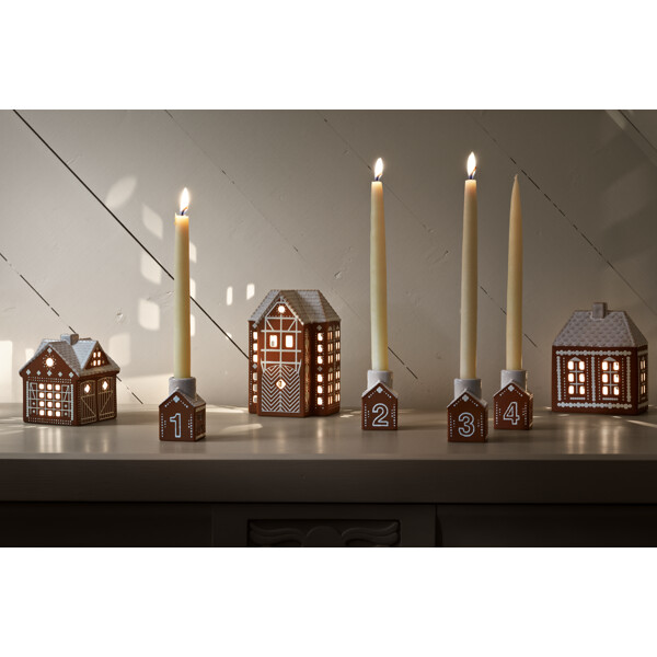 Gingerbread Adventsljusstake (Bild 4 av 6)