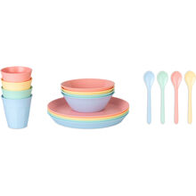 Nora Macarons Servis 16 delar Multi