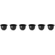 6 st/paket - Svart - Margrethe Miniskål 25 ml 6-pack