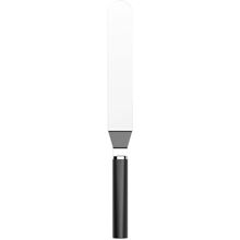 Palettkniv smal Emma stål 33 cm Svart