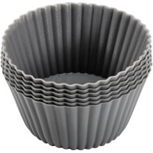 Cookie Muffinsform silikon 6-pack 7 cm