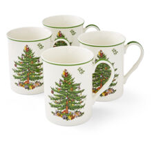Christmas Tree Mugg 34cl 4 st/paket