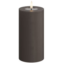 Mocca - LED Blockljus 7,5x15 cm