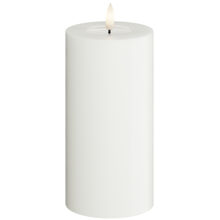 Vit - LED Blockljus 7,5x15 cm