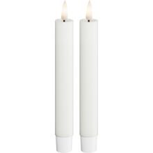 2 st/paket - Vit - LED Kronljus 15 cm