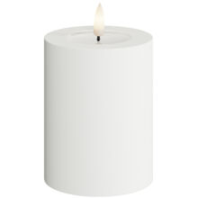 Vit - LED Blockljus Utomhus 7,5x10 cm