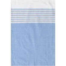 KL Kökshandduk Randig Återvunnen Blå