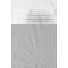 Grå - KL Kökshandduk Randig Återvunnen