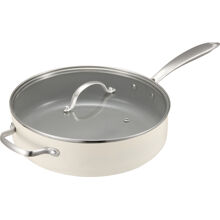 Coria Traktörpanna Keramisk beläggning Cream 28 cm