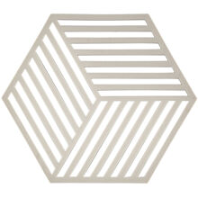 Grytunderlägg Hexagon 16 cm Warm Grey