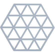 Grytunderlägg Triangles 16 cm Sky