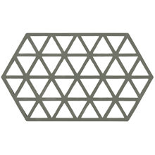Grytunderlägg Triangles 24 cm Olive Green