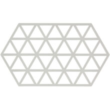 Grytunderlägg Triangles 24 cm Warm Grey