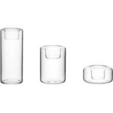 Happy Ljusstake 3-pack 1 set Klar