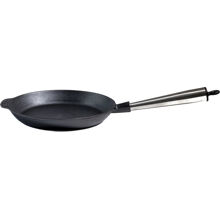 24 cm - Gjutjärns Stekpanna Stålhandtag