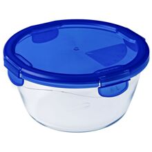 Förvaringslåda i glas Cook&Go runt lock