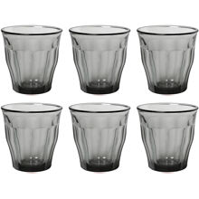 Duralex Dricksglas Picardie 6-pack Grå 25 cl