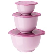 Margrethe-skålset 6-delar Rosa Bandet 1 set