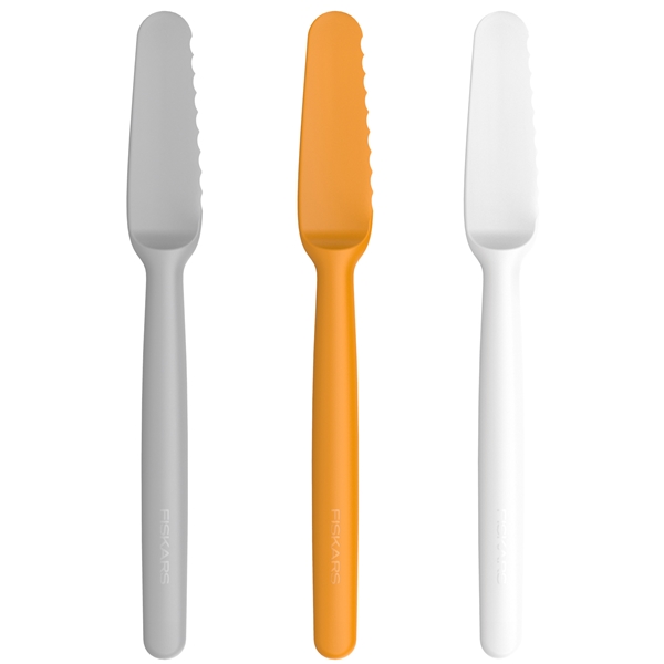 Fiskars Plastsmörknivar 3-pack (Bild 1 av 3)