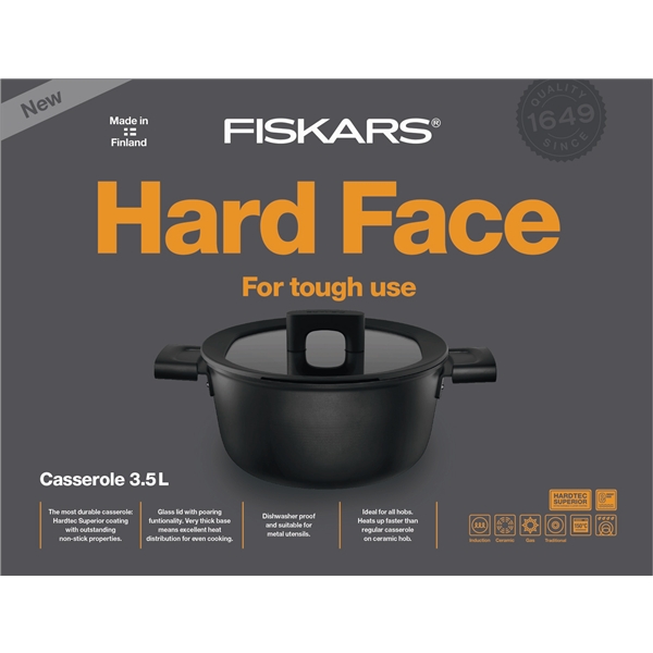 Hard Face gryta med lock (Bild 3 av 3)