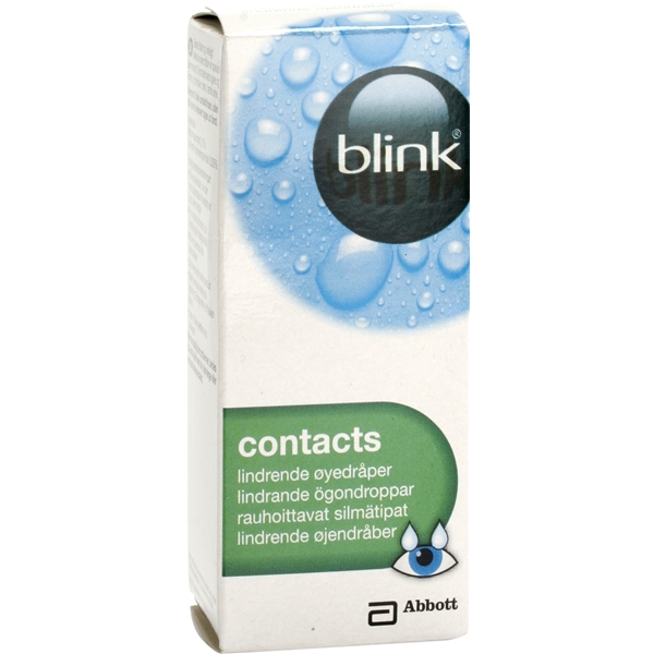 Blink Contacts Eye Drops 10ml (Bild 2 av 2)