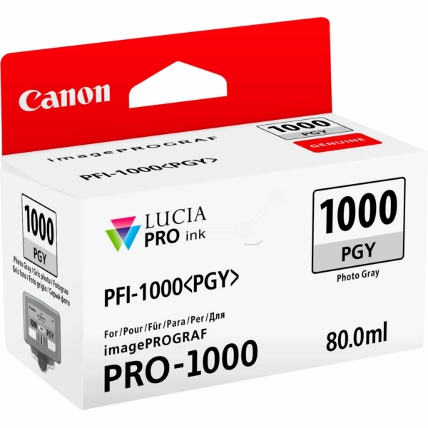 Canon PFI-1000 Photo Grey