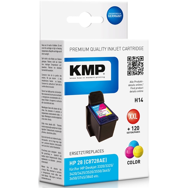 KMP H14 - HP 28 Tri-Colour