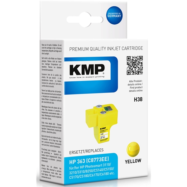 KMP H38 - HP 363 Yellow