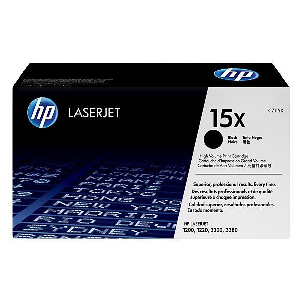 HP 15X Black