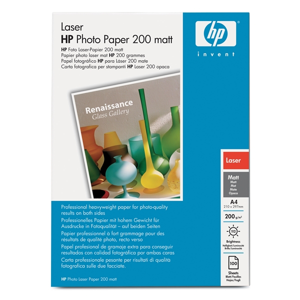 HP A4 Photo Laser Paper Matt 200