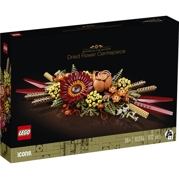 10314 LEGO Icons Prydnad med Torkade Blommor (Bild 1 av 6)