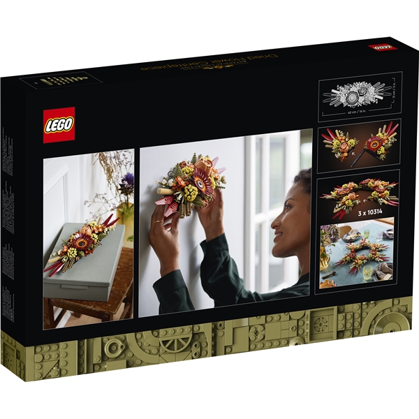 10314 LEGO Icons Prydnad med Torkade Blommor (Bild 2 av 6)