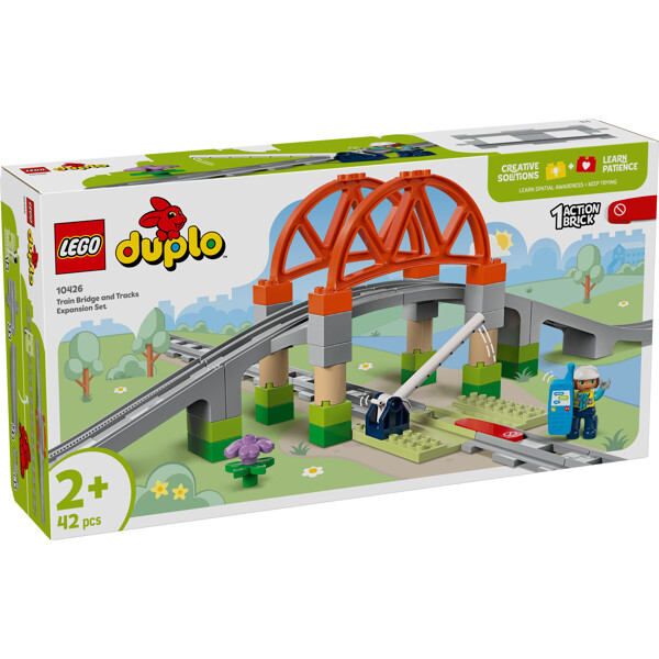 10426 LEGO Duplo Tågbro & Spår Expansionsset (Bild 1 av 5)