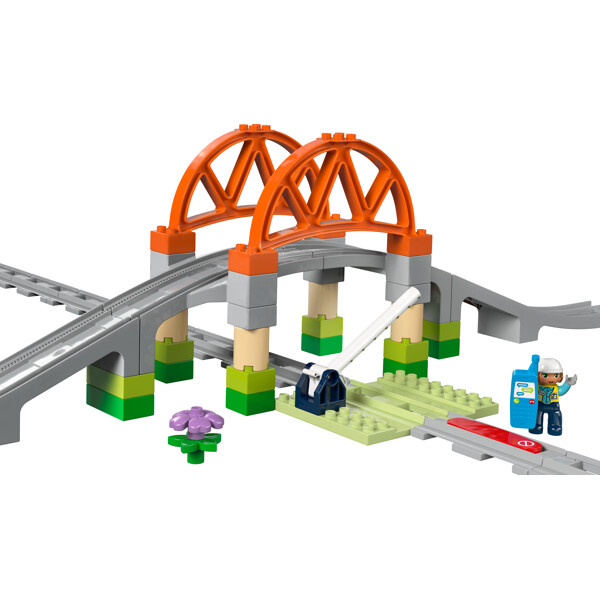 10426 LEGO Duplo Tågbro & Spår Expansionsset (Bild 3 av 5)