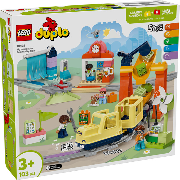 10428 LEGO Duplo Stort Interaktivt Pendeltåg (Bild 1 av 6)