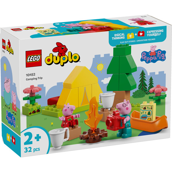 10452 LEGO Duplo Peppa Pig Campingtur (Bild 1 av 6)