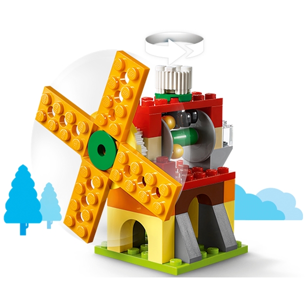 10712 LEGO Classic Klossar och kugghjul (Bild 4 av 4)