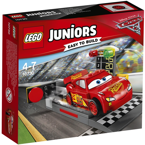 10730 LEGO Juniors Blixten McQueen (Bild 1 av 7)