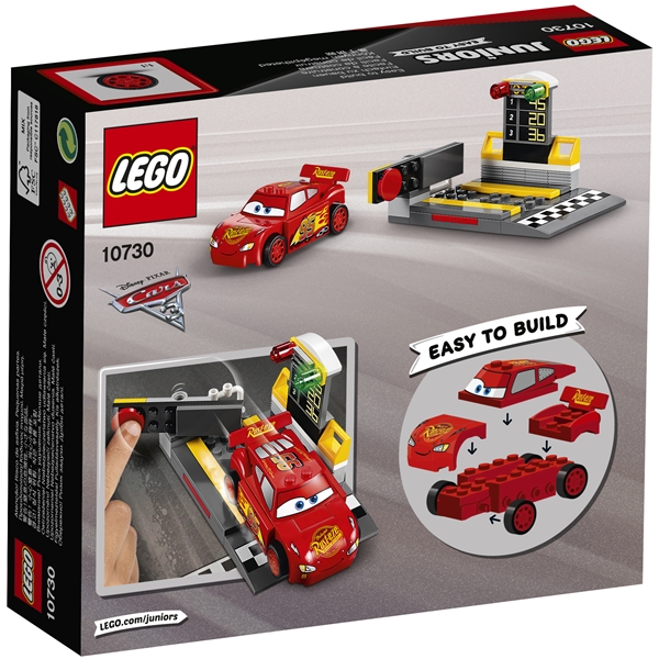 10730 LEGO Juniors Blixten McQueen (Bild 2 av 7)