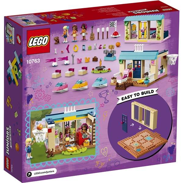 10763 LEGO Juniors Stephanies strandhus (Bild 2 av 6)