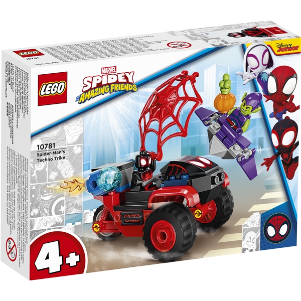10781 LEGO Spidey Spider-Mans Techno-Trehjuling (Bild 1 av 5)
