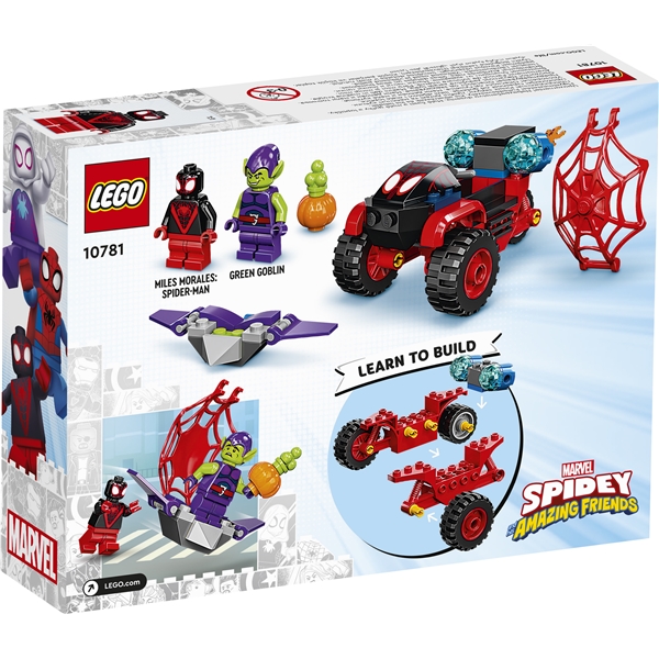 10781 LEGO Spidey Spider-Mans Techno-Trehjuling (Bild 2 av 5)