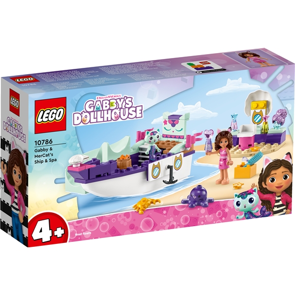 10786 LEGO Gabby's & Sjökattens Skepp & Spa (Bild 1 av 6)