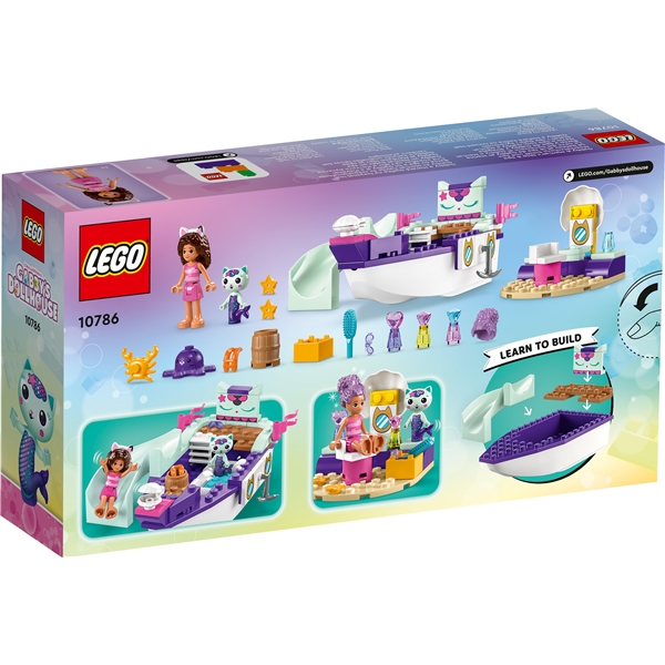 10786 LEGO Gabby's & Sjökattens Skepp & Spa (Bild 2 av 6)