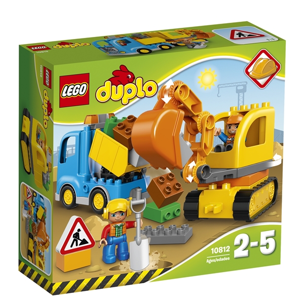 10812 LEGO DUPLO Lastbil och grävmaskin (Bild 1 av 3)