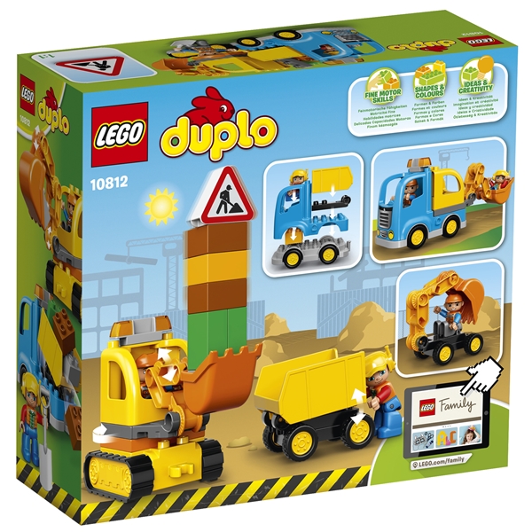 10812 LEGO DUPLO Lastbil och grävmaskin (Bild 3 av 3)