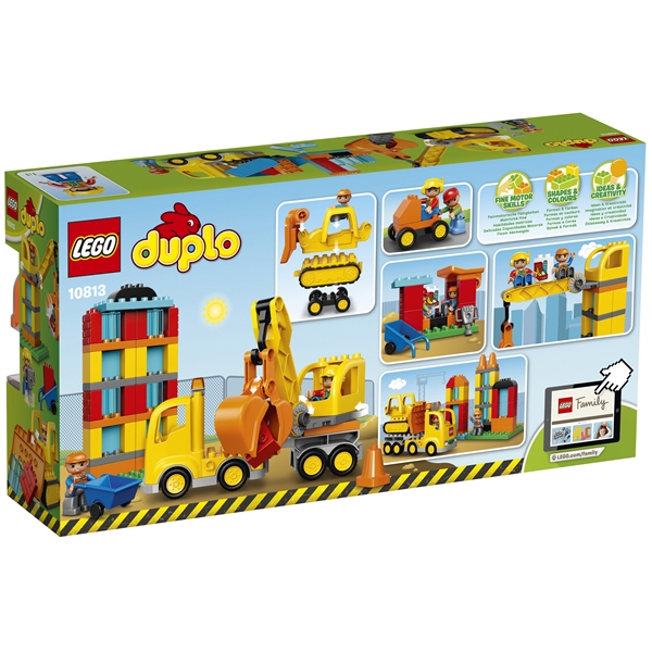 10813 LEGO DUPLO Stor byggarbetsplats (Bild 3 av 3)