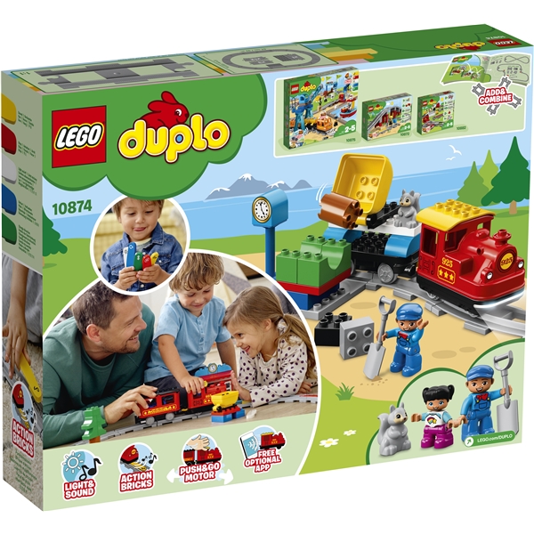 10874 LEGO DUPLO Ångtåg (Bild 2 av 4)
