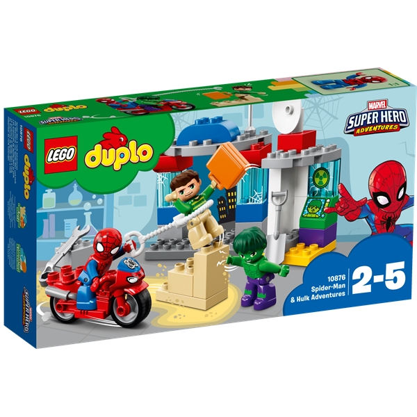10876 DUPLO Super Hero Spider Man & Hulks (Bild 1 av 3)